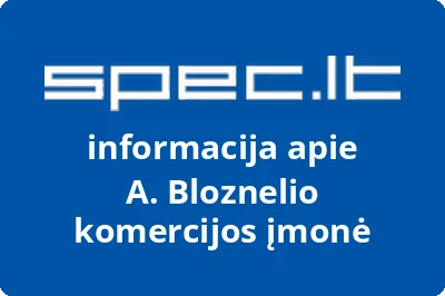 A. Bloznelio komercijos įmonė