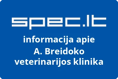 A. Breidoko veterinarinė klinika