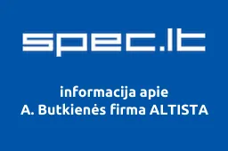 A. Butkienės firma ALTISTA