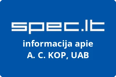 A. C. KOP, UAB