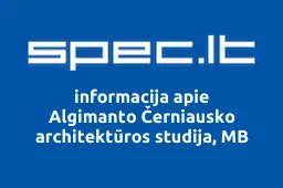 Algimanto Černiausko architektūros studija, MB | spec.lt