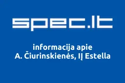 A. Čiurinskienės, IĮ Estella | spec.lt