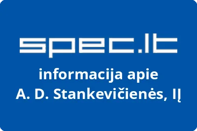A. D. Stankevičienės, IĮ
