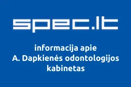 A. Dapkienės odontologijos kabinetas