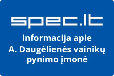 A. Daugėlienės vainikų pynimo įmonė