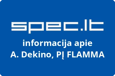 A. Dekino personalinė įmonė FLAMMA