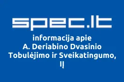 A. Deriabino Dvasinio Tobulėjimo ir Sveikatingumo, IĮ iliustracija