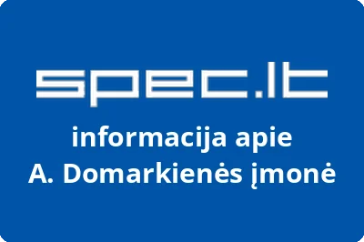 A. Domarkienės įmonė