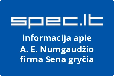 A. E. Numgaudžio firma Sena gryčia