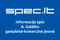 A. Galdiko gamybinė-komercinė įmonė