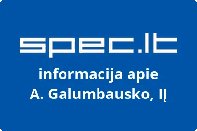 A. Galumbausko, IĮ
