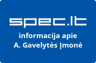 A. Gavelytės Įmonė