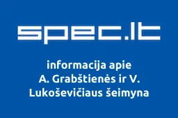A. Grabštienės ir V. Lukoševičiaus šeimyna