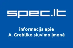 A. Grebliko siuvimo įmonė