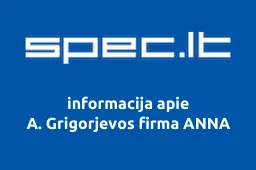 A. Grigorjevos firma ANNA