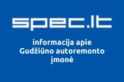 Gudžiūno autoremonto įmonė | spec.lt