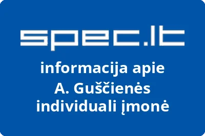 A. Guščienės individuali įmonė