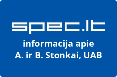 A. ir B. Stonkai, UAB