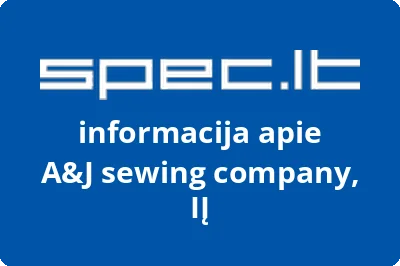 A&J sewing company, IĮ