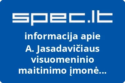 A. Jasadavičiaus visuomeninio maitinimo įmonė ALIBI
