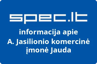 A. Jasilionio komercinė įmonė Jauda