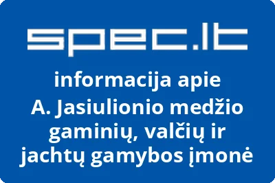 A. Jasiulionio medžio gaminių, valčių ir jachtų gamybos įmonė