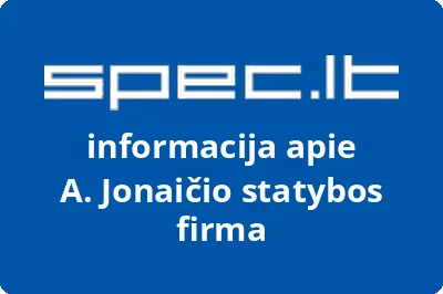 A. Jonaičio statybos firma