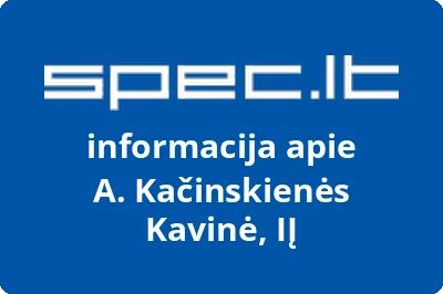 A. Kačinskienės Kavinė, IĮ