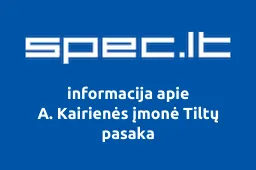 A. Kairienės įmonė Tiltų pasaka