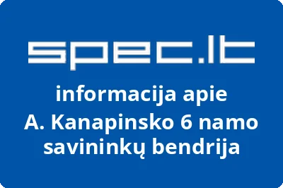A. Kanapinsko 6 namo savininkų bendrija
