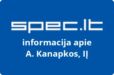 A. Kanapkos, IĮ