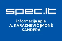 A. KARAZNEVIČ ĮMONĖ KANDERA iliustracija