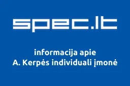 A. Kerpės individuali įmonė