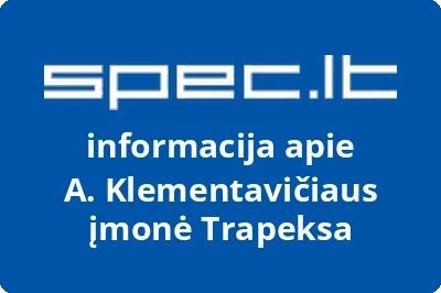 A. Klementavičiaus įmonė Trapeksa