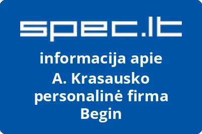 A. Krasausko personalinė firma Begin