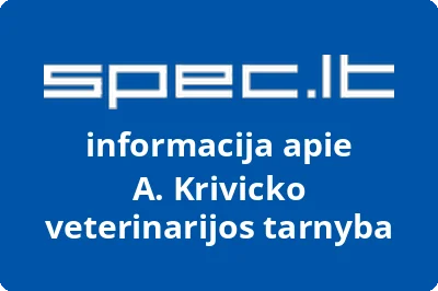 A. Krivicko veterinarijos tarnyba