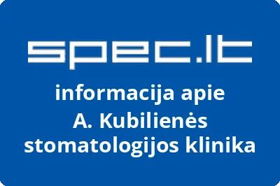 Angelijos Kubilienės odontologijos klinika, UAB