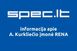 A. Kurkliečio įmonė RENA | spec.lt