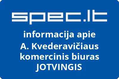 A. Kvederavičiaus komercinis biuras JOTVINGIS