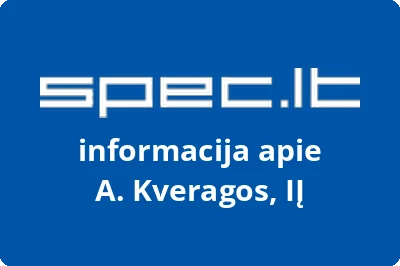 A. Kveragos individuali įmonė