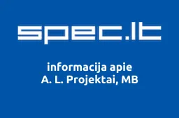 A. L. Projektai, MB | spec.lt