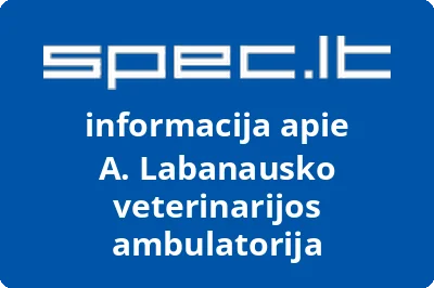 A. Labanausko veterinarijos ambulatorija