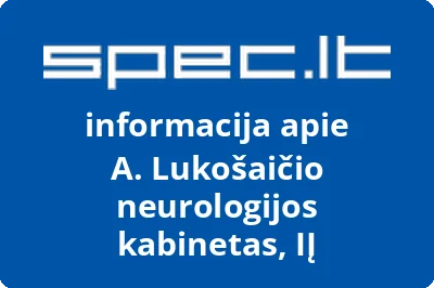 A. Lukošaičio neurologijos kabinetas, IĮ