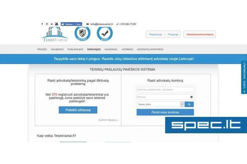 A lygio reklama, UAB | spec.lt
