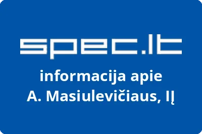 A. Masiulevičiaus, IĮ