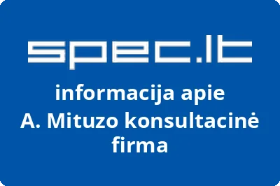 A. Mituzo konsultacinė firma