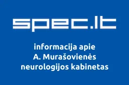 A. Murašovienės neurologijos kabinetas