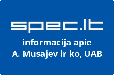 A. Musajev ir ko, UAB
