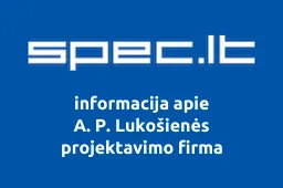 A. P. Lukošienės projektavimo firma