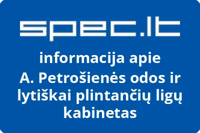 A. Petrošienės odos ir lytiškai plintančių ligų kabinetas